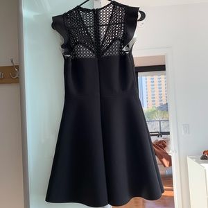 Black Sandro cocktail dress